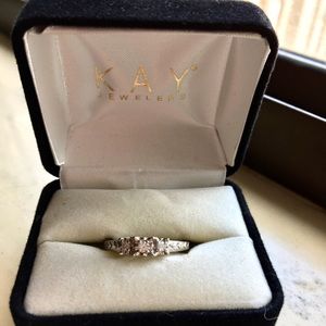 SALE!  Three Stone Diamond Ring